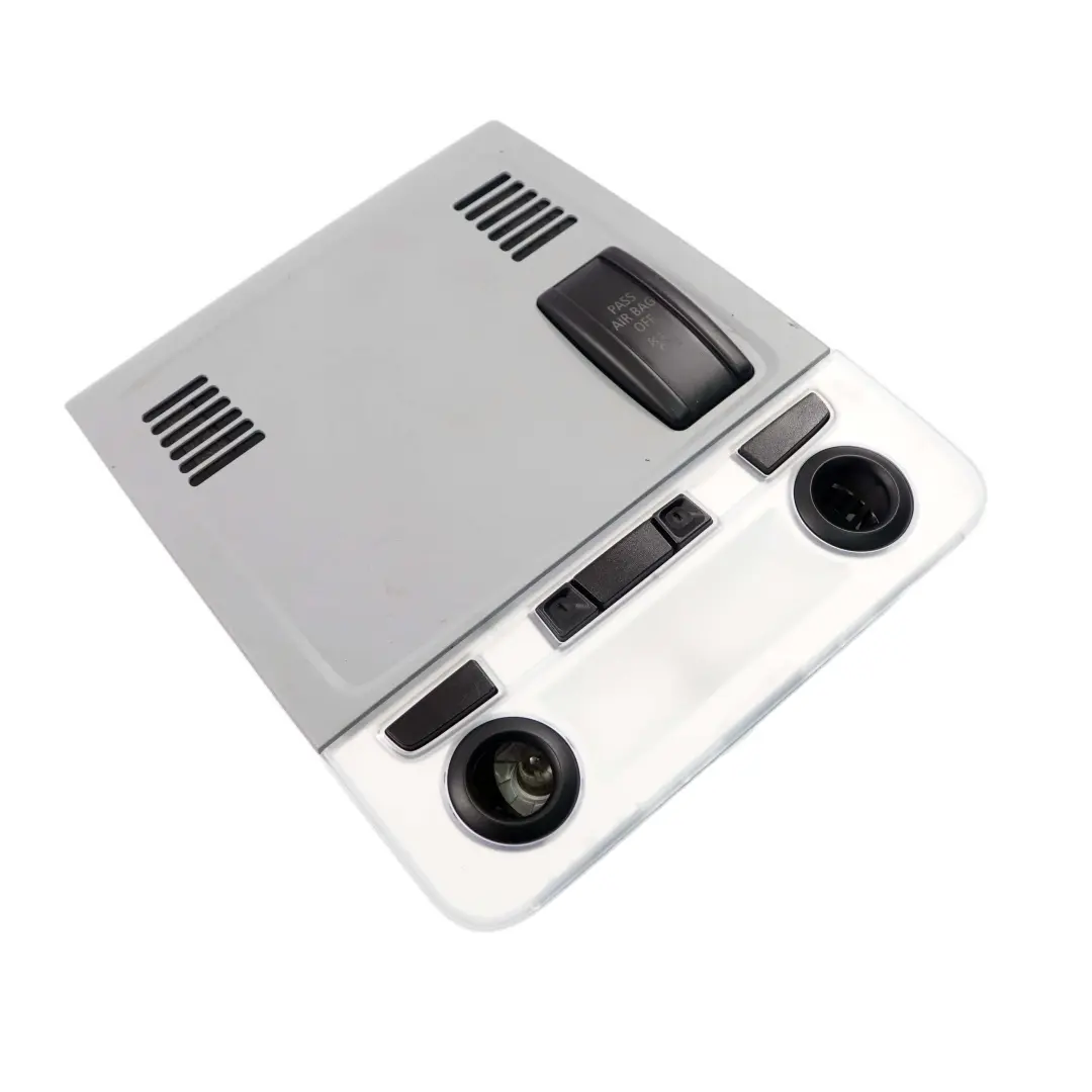 Unidad Interruptor Delantero Luz Techo Alaskagrau Gris para BMW E81 E82 E87 con número de pieza 6955276 BMW E81 E82 E87 Unidad Interruptor Delantero Luz Techo Alaskagrau Gris - SKU 6955276-1 - Número de pieza 6955276