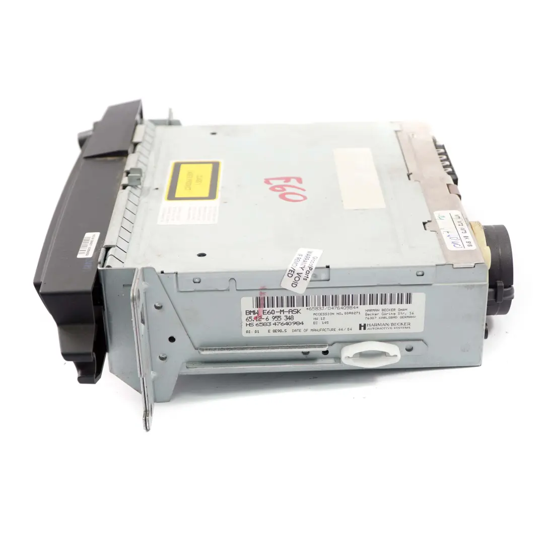 Radio odtwarzacz CD M-ASK do BMW E60 E63 o numerze 6955348 BMW E60 E63 Radio odtwarzacz CD M-ASK - SKU 6955348 - Numer Części 6955348