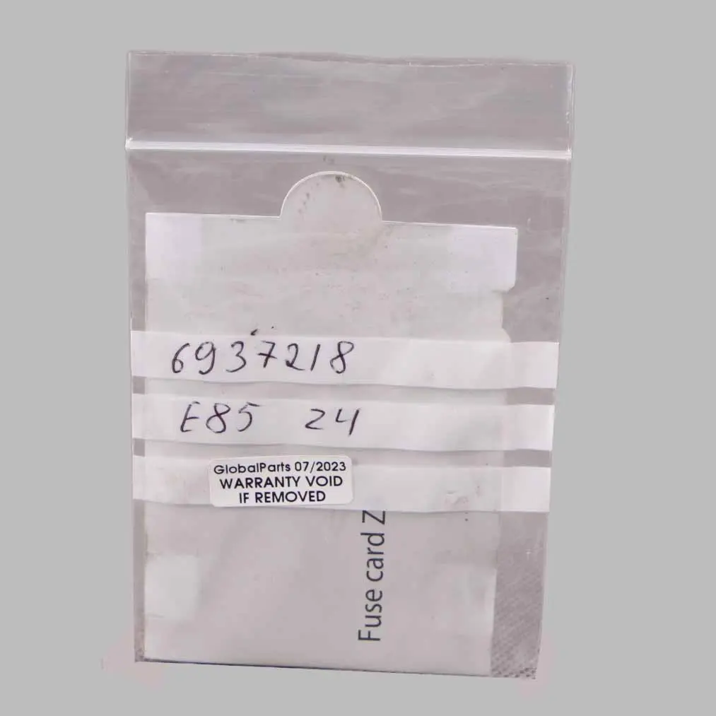 Map Fuse Box Grouping Diagram to BMW Z4 E85 with Part number 6955431 BMW Z4 E85 Map Fuse Box Grouping Diagram - SKU 6955431 - Part number 6955431