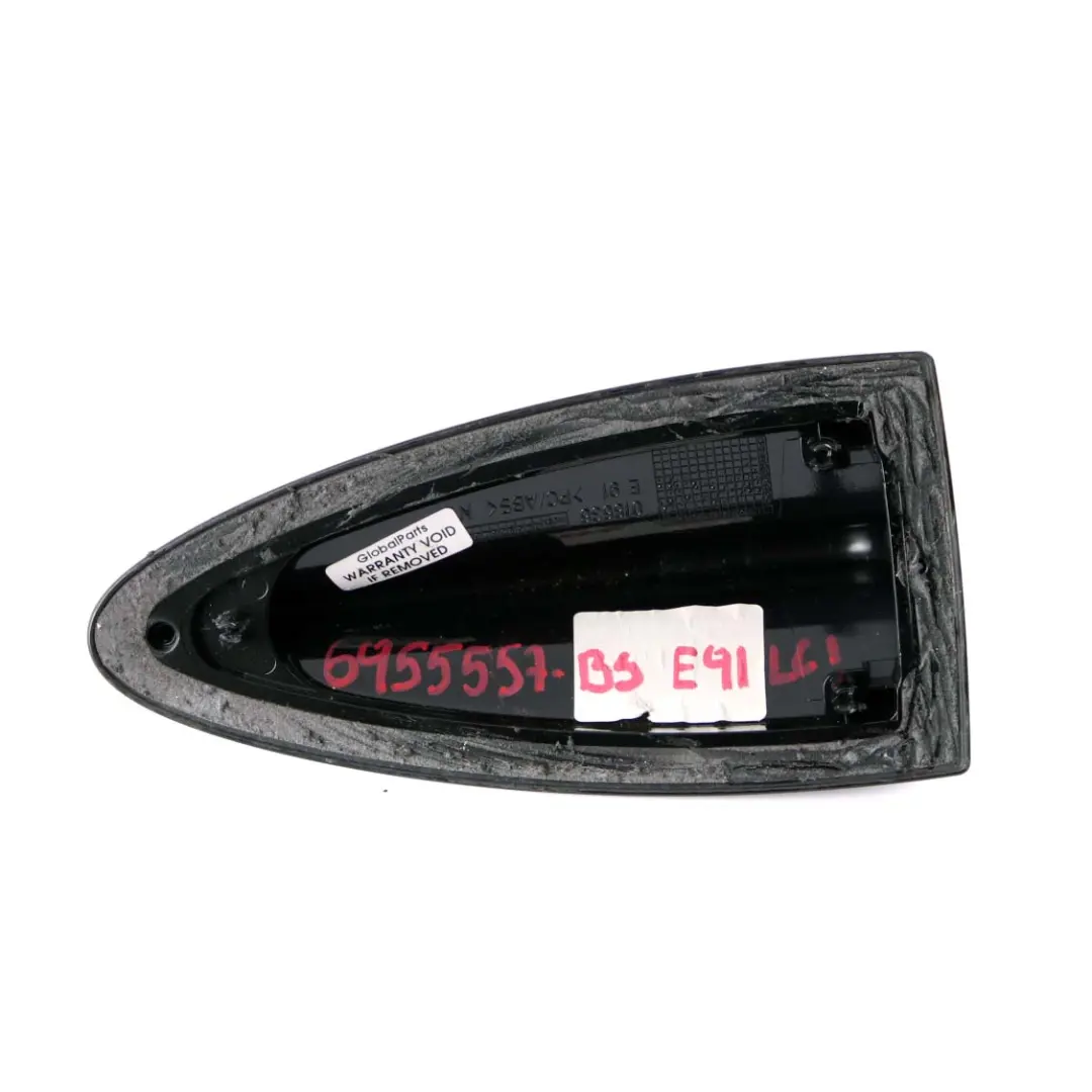 Shark Techo Antena Carcasa Negro Zafiro 475 para BMW E91 E91N LCI con número de pieza 6955557 BMW E91 E91N LCI Shark Techo Antena Carcasa Negro Zafiro 475 - SKU 6955557-BS - Número de pieza 6955557