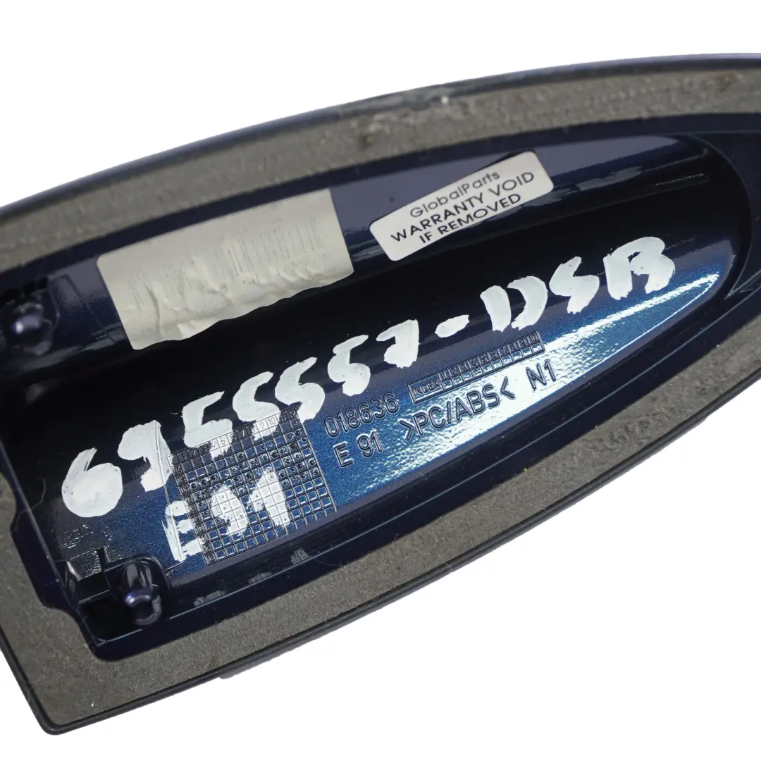 Boitier Vide Toit Bleu des Mers Profondes Metallique A76 pour BMW E91 E91N LCI à propos du numéro de pièce 6955557 BMW E91 E91N LCI Boitier Vide Toit Bleu des Mers Profondes Metallique A76 - SKU 6955557-DSB - Numéro de pièce 6955557