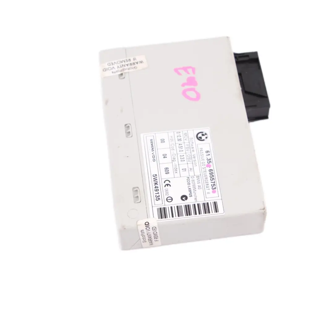 Comfort Module BMW E81 E87 E90 E92 Access Passive Go Control Unit - SKU 6955753 - Part number 6955753