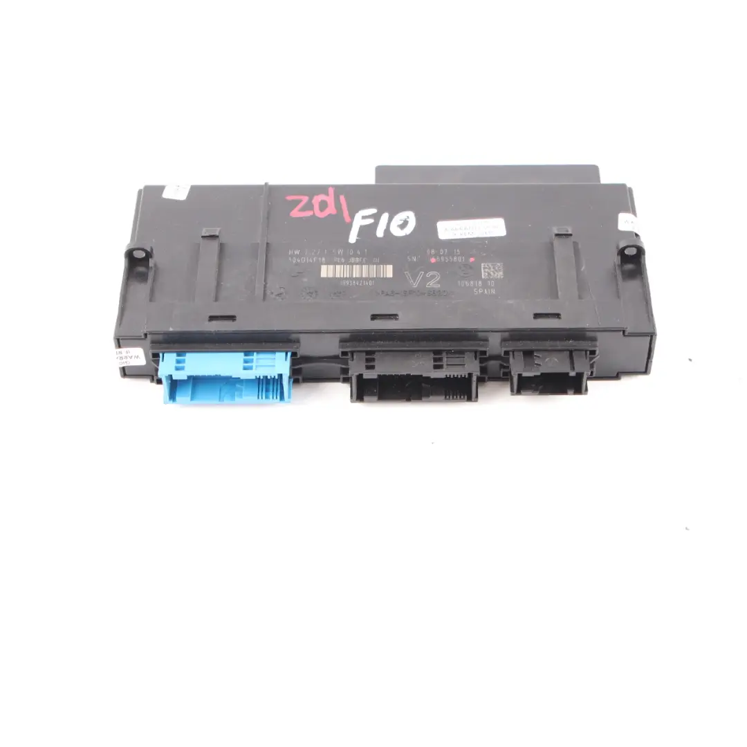 Body Control Module ECU Unit Junction Box PL6 JBBFE III V2 to BMW F10 with Part number 6955801 BMW F10 Body Control Module ECU Unit Junction Box PL6 JBBFE III V2 - SKU 6955801 - Part number 6955801