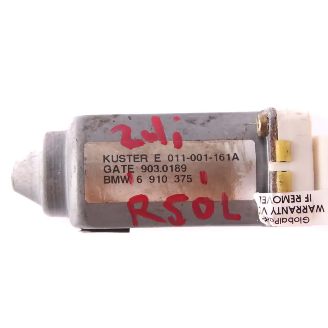 Moteur Lève-Vitre Électrique Avant Gauche Bleu pour Mini Cooper One R50 R52 R53 à propos du numéro de pièce 6955875 Mini Cooper One R50 R52 R53 Moteur Lève-Vitre Électrique Avant Gauche Bleu - SKU 6955875 - Numéro de pièce 6955875