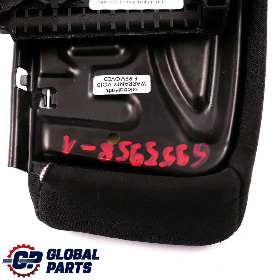 BMW E87 LCI Asiento Delantero Deportivo Soporte Muslo Tela Red Antracita - SKU 6955958-1 - Número de pieza 6955958