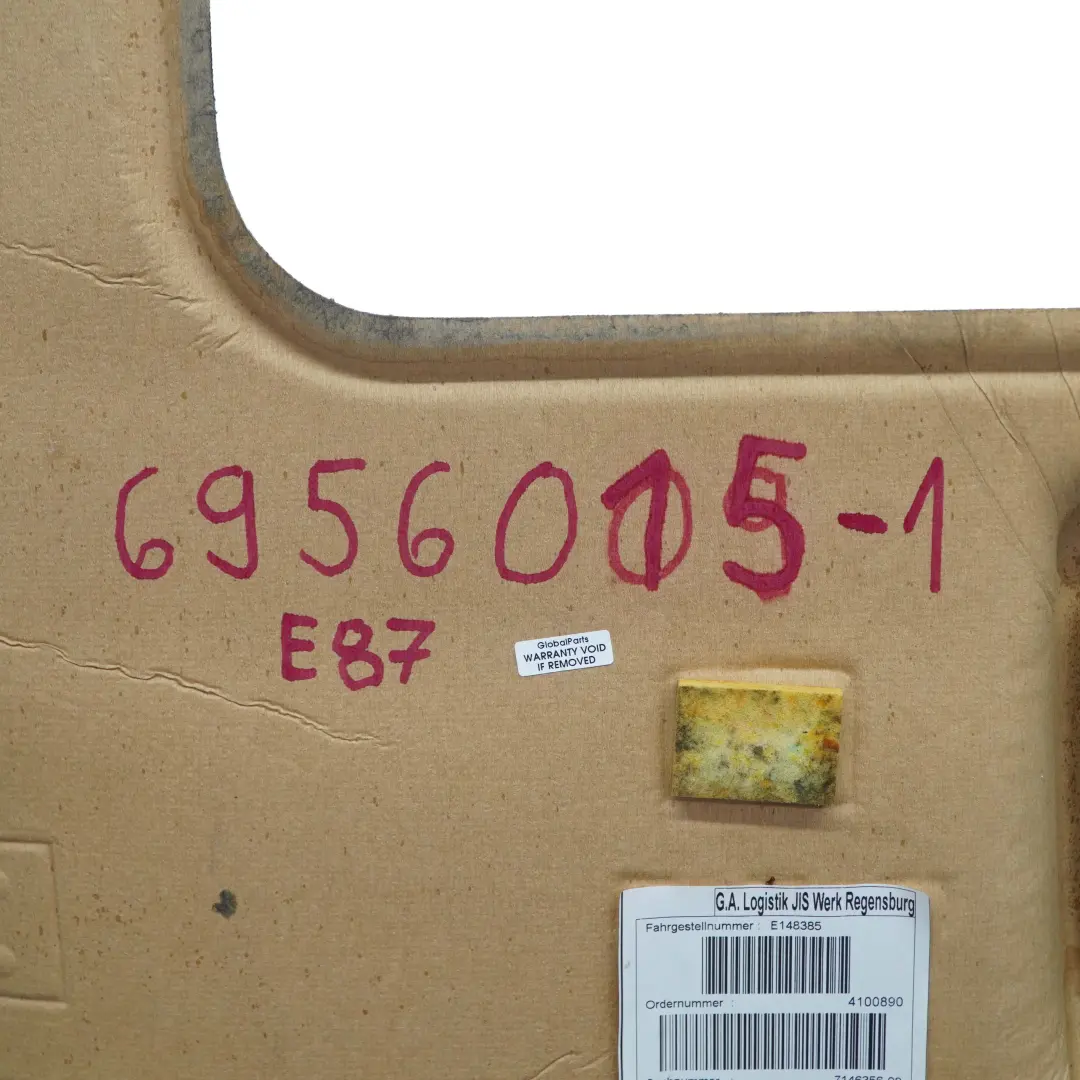 Headlining Lift Up Slide Back Sunroof Alaskagrau Grey 7146356 to BMW 1 Series E87 with Part number 6956015 BMW 1 Series E87 Headlining Lift Up Slide Back Sunroof Alaskagrau Grey 7146356 - SKU 6956015-1 - Part number 6956015