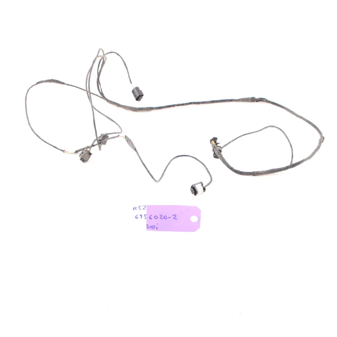 Mini One Convertible R52 Rear Bumper PDC Wiring Parking Sensor Loom Cable - SKU 6956020-2 - Numéro de pièce 6956020