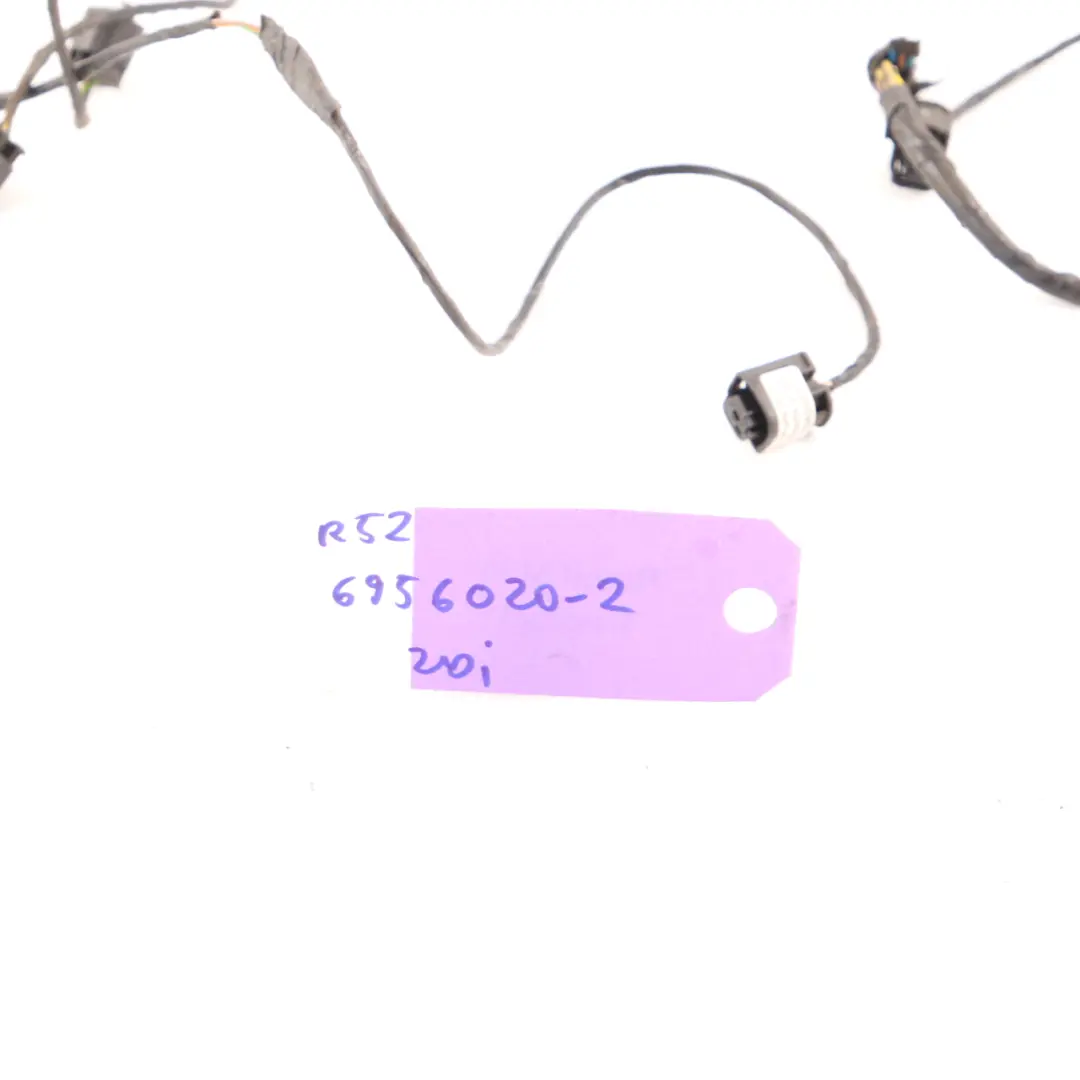 Bumper PDC Wiring Parking Sensor Loom Cable to Mini Cooper One Convertible R52 Rear with Part number 6956020 Mini Cooper One Convertible R52 Rear Bumper PDC Wiring Parking Sensor Loom Cable - SKU 6956020-2 - Part number 6956020
