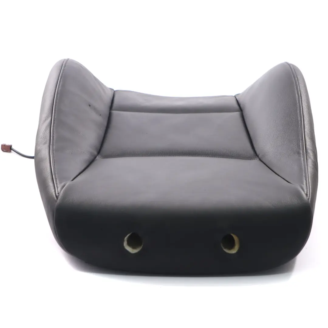 Backrest BMW E90 E91 Front Left N/S Heated Cover Leather Dakota Black to Sport Seat with Part number 7246857 Sport Seat Backrest BMW E90 E91 Front Left N/S Heated Cover Leather Dakota Black - SKU 6956377-3 - Part number 7246857