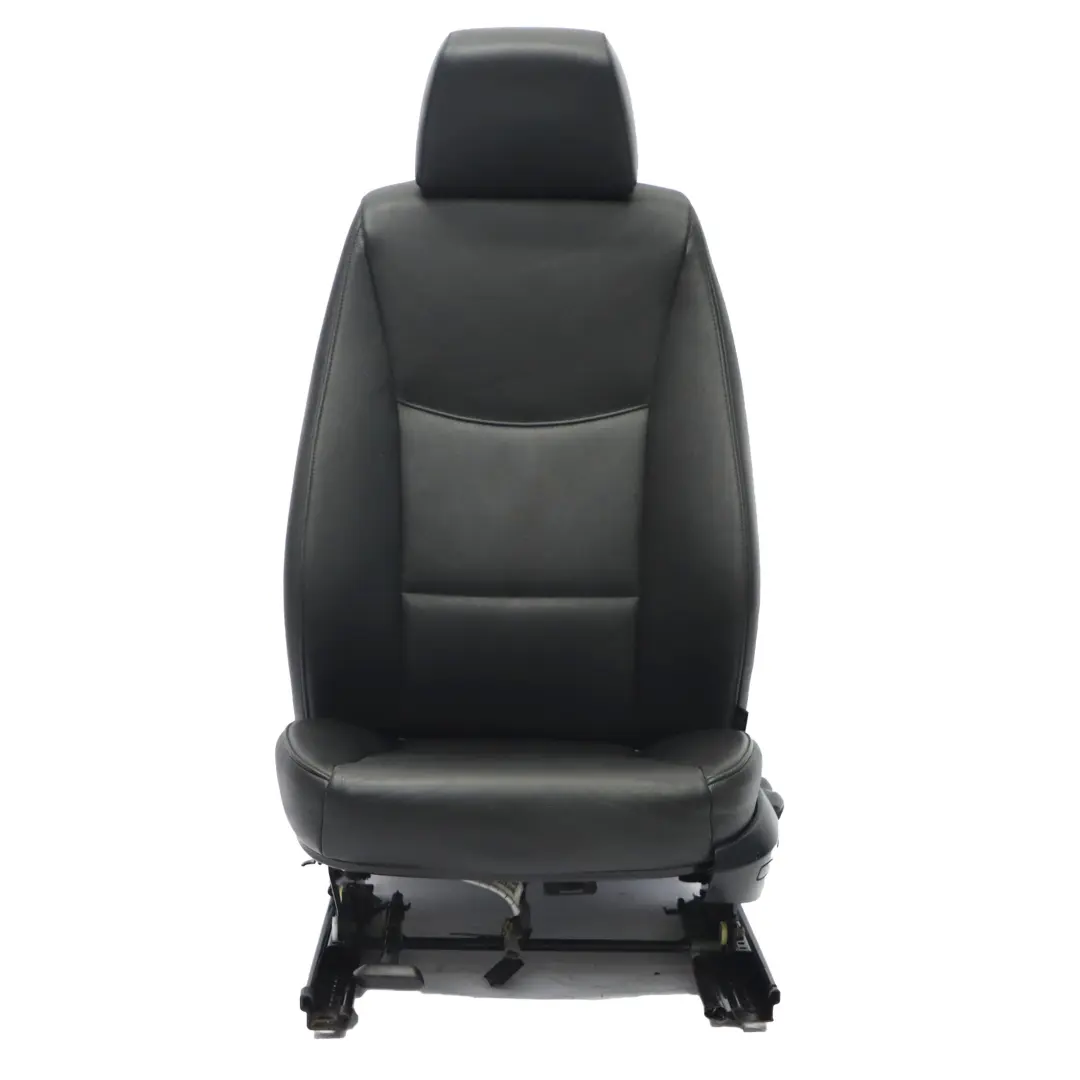 Sedile anteriore BMW E90 sinistro riscaldato pelle nera Dakota Interno lombare per con numero di parte 6956377 Sedile anteriore BMW E90 sinistro riscaldato pelle nera Dakota Interno lombare - SKU 6956377-4 - Numero di parte 6956377