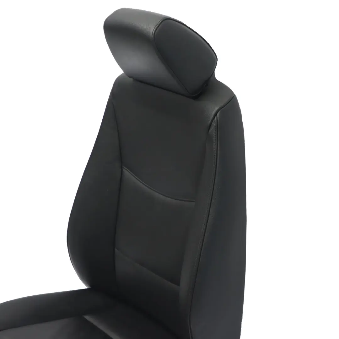 BMW E90 E91 Fotel Lewy Przód Podgrzewany Skóra Dakota Czarna Lumbar - SKU 6956377-4 - Numer Części 6956377
