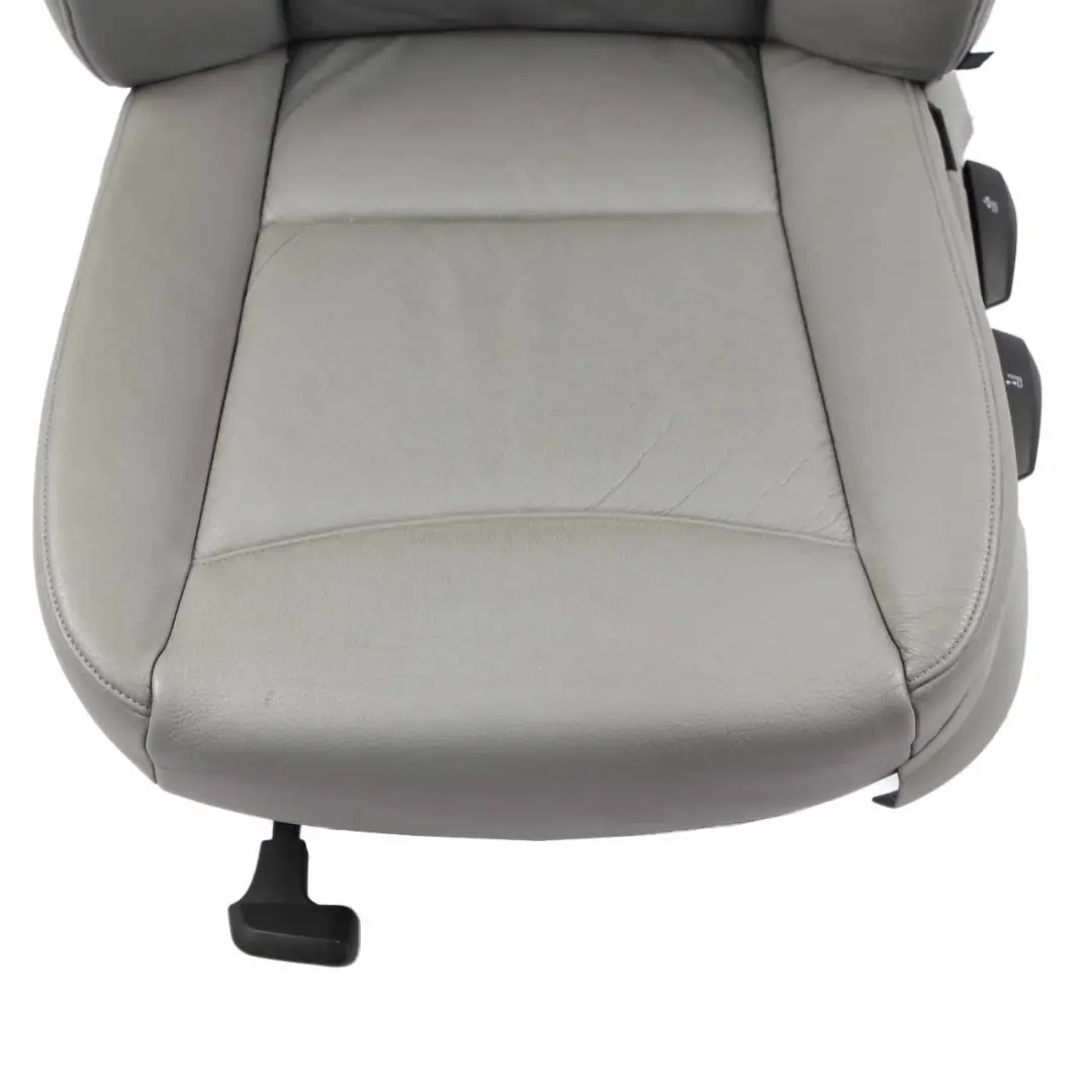  Front Seat BMW E90 E91 Heated Grey Leather Dakota Interior Left N/S - SKU 6956379-1 - Part number 6956379