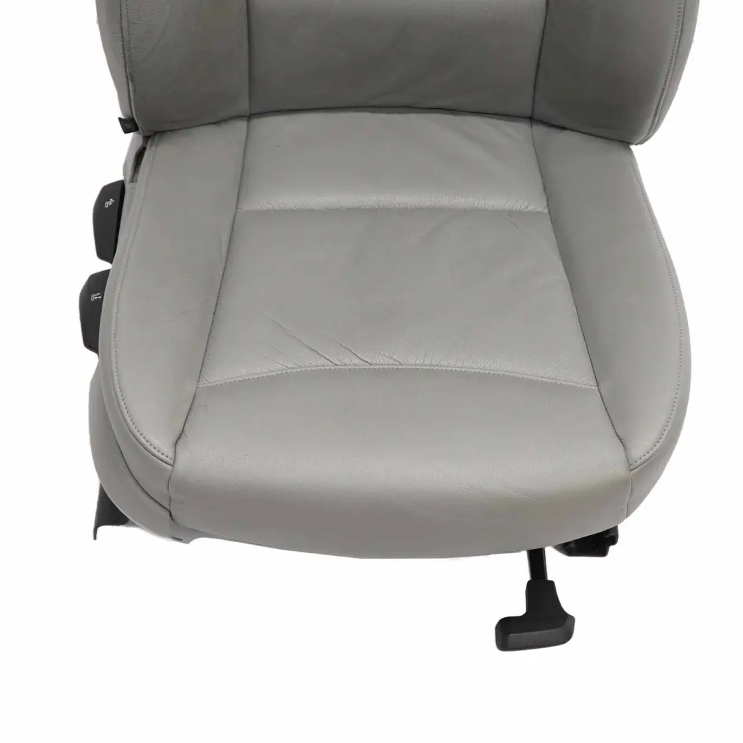 Front Seat BMW E90 E91 Heated Grey Leather Dakota Interior Right O/S to with Part number 6956380 Front Seat BMW E90 E91 Heated Grey Leather Dakota Interior Right O/S - SKU 6956380-1 - Part number 6956380