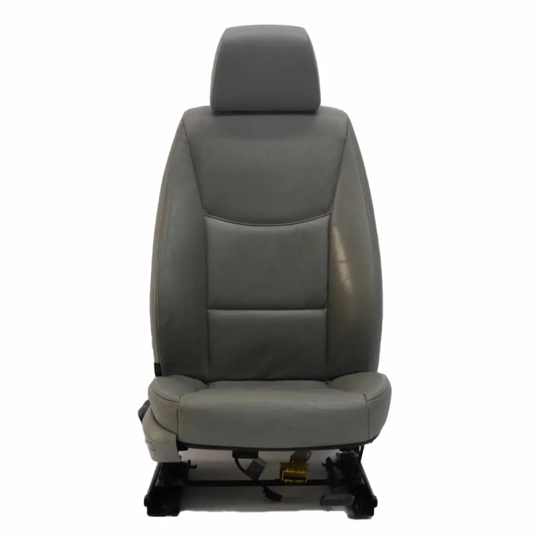 Front Seat BMW E90 E91 Interior Right O/S Heated Leather Dakota Grey to with Part number 6956380 Front Seat BMW E90 E91 Interior Right O/S Heated Leather Dakota Grey - SKU 6956380-2 - Part number 6956380