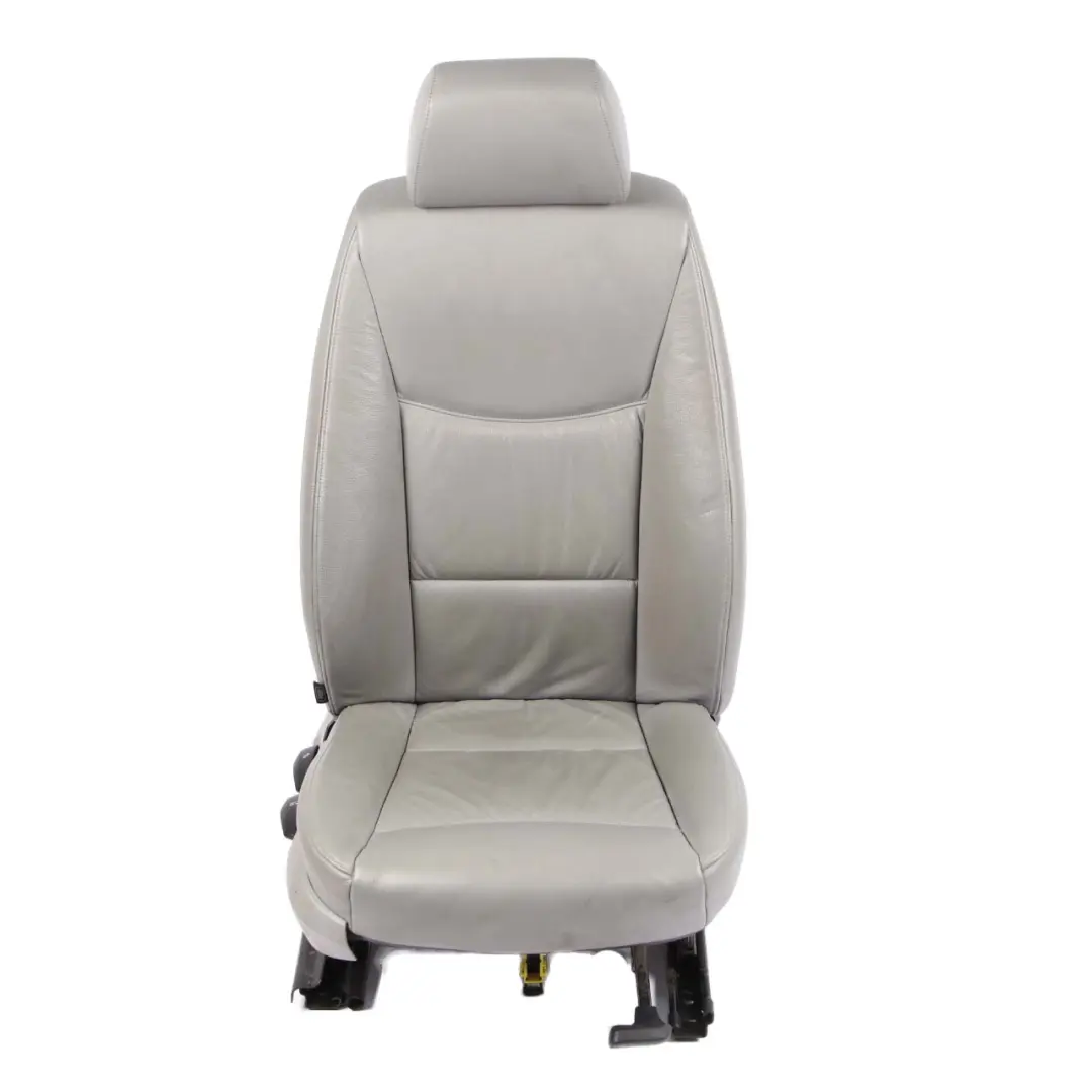 BMW 3 Series E90 E91 Heated Grey Leather Interior Front Right Seat O/S - SKU 6956380 - Part number 6956380