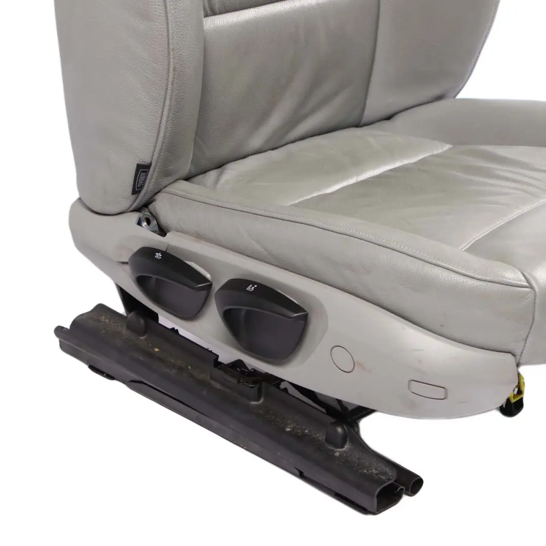 Heated Grey Leather Interior Front Right Seat O/S to BMW 3 Series E90 E91 with Part number 6956380 BMW 3 Series E90 E91 Heated Grey Leather Interior Front Right Seat O/S - SKU 6956380 - Part number 6956380