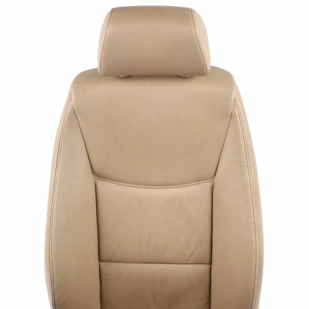 Cuero Interior Delantero Derecho Asiento Dakota Beige para BMW E90 E91 con número de pieza 6956382 BMW E90 E91 Cuero Interior Delantero Derecho Asiento Dakota Beige - SKU 6956382-1 - Número de pieza 6956382
