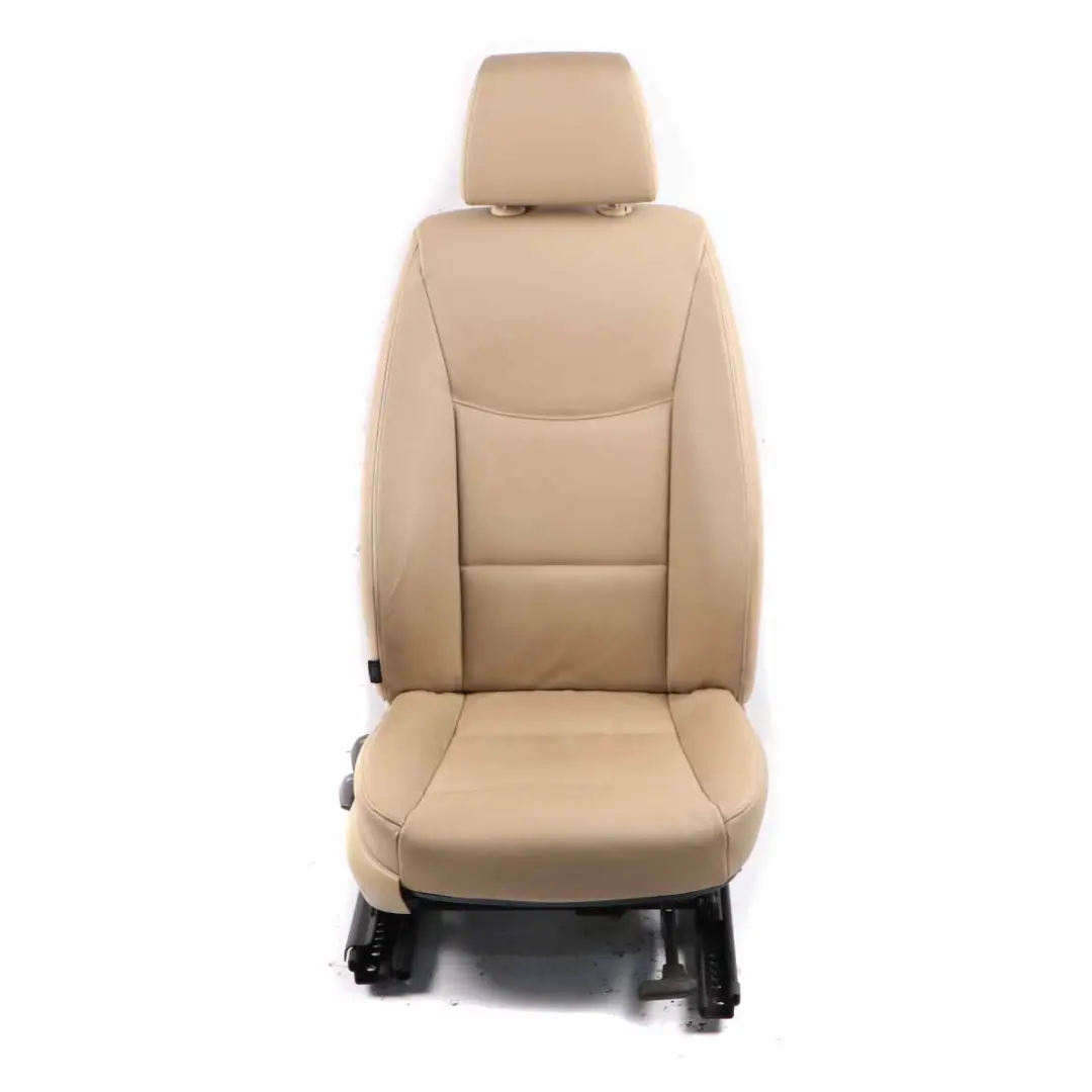 BMW E90 E91 Leather Heated Interior Front Right O/S Seat Dakota Beige - SKU 6956382-2 - Part number 6956382
