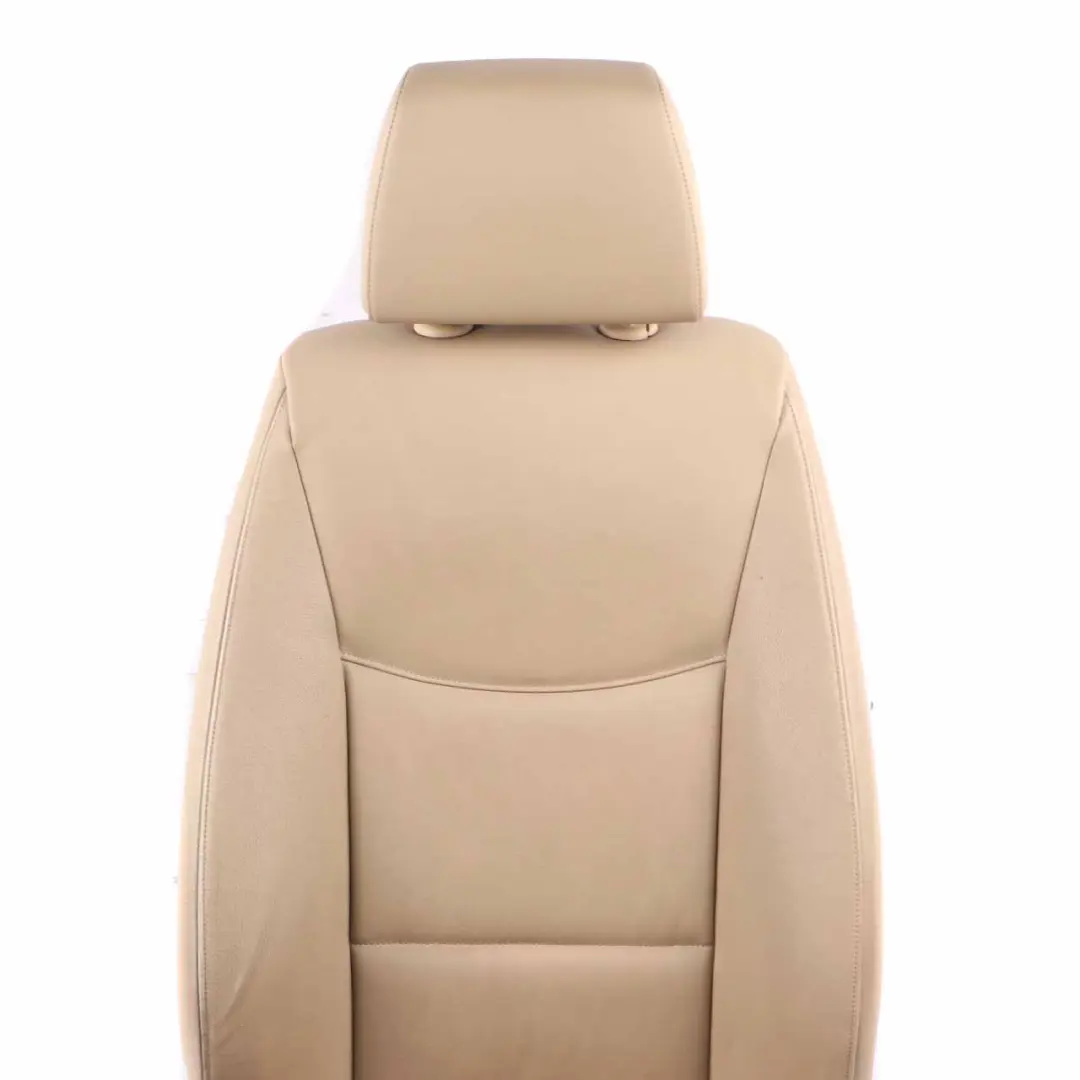 BMW E90 E91 Leather Heated Interior Front Right O/S Seat Dakota Beige - SKU 6956382-2 - Part number 6956382