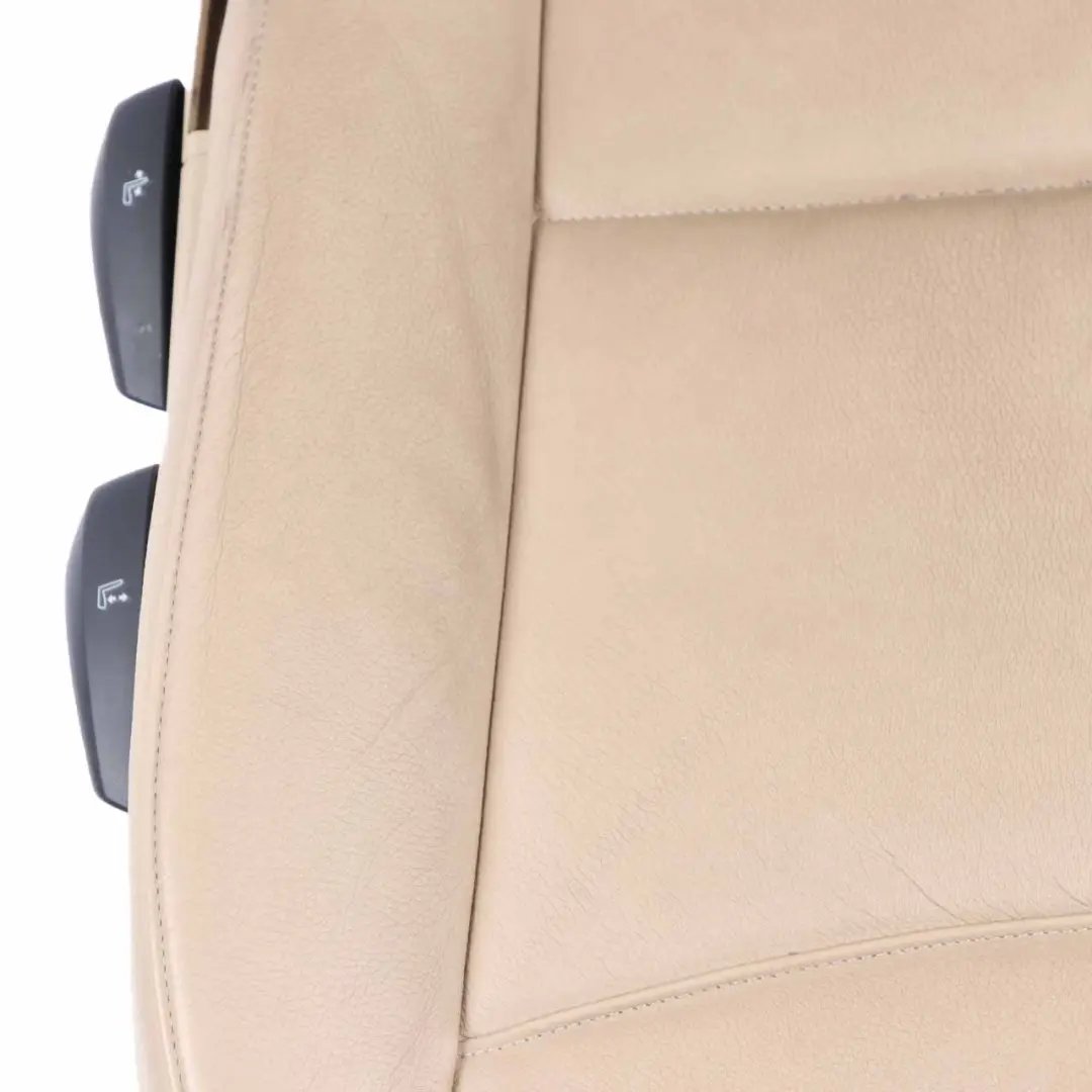 BMW E90 E91 Leather Heated Interior Front Right O/S Seat Dakota Beige - SKU 6956382-2 - Part number 6956382