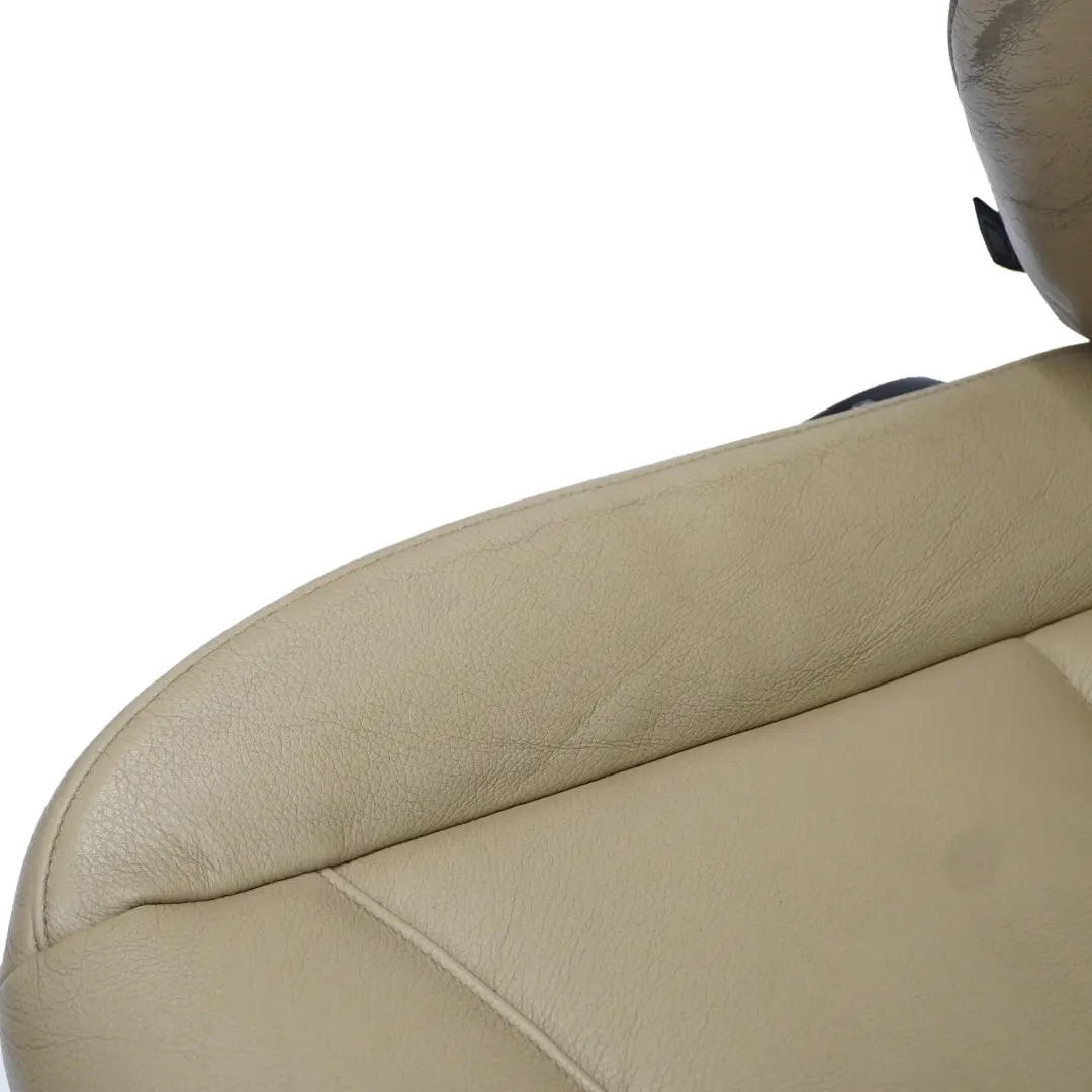 Cuero Interior Delantero Derecho Asiento Dakota Beige para BMW E90 E91 con número de pieza 6956382 BMW E90 E91 Cuero Interior Delantero Derecho Asiento Dakota Beige - SKU 6956382-3 - Número de pieza 6956382