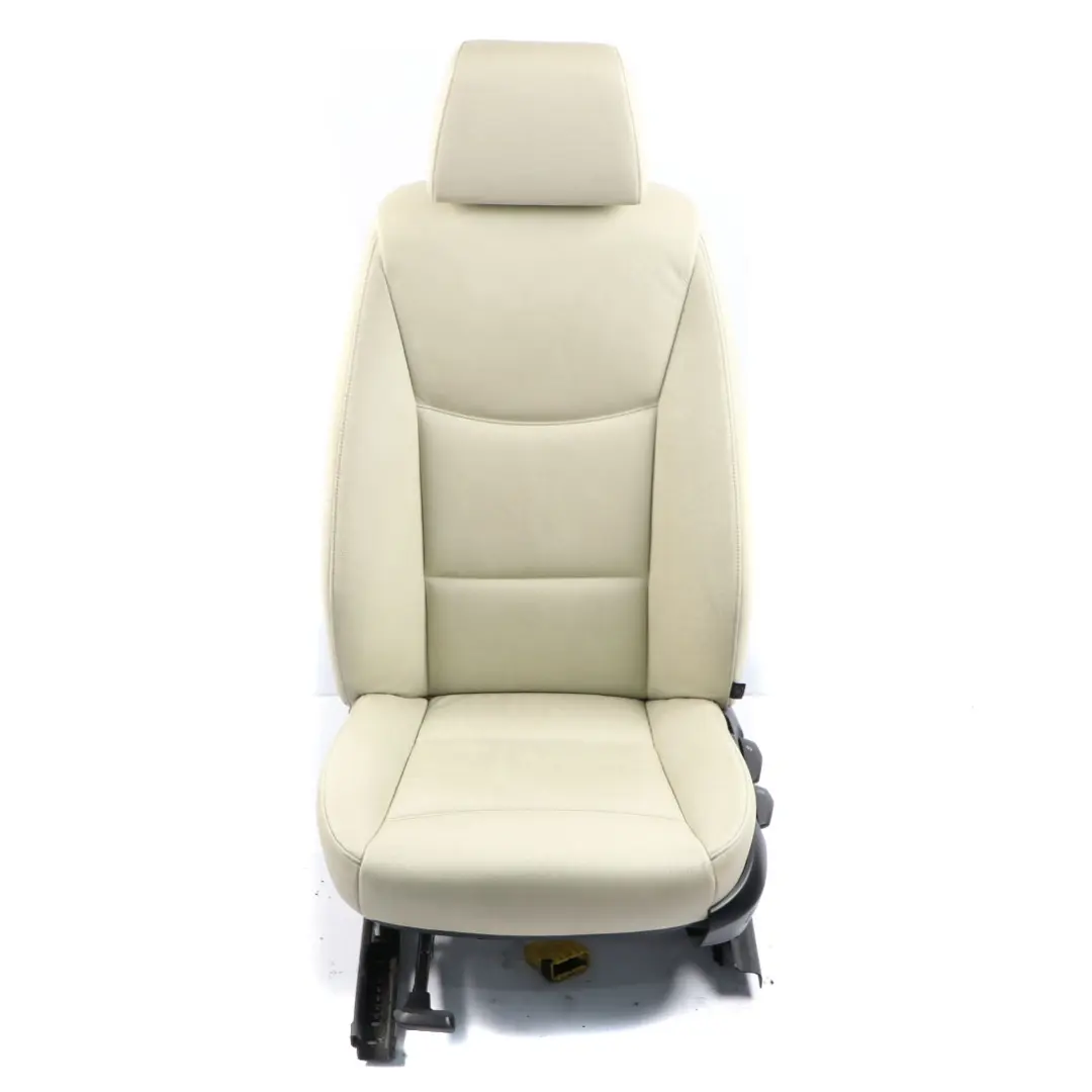 Front Left N/S Seat Leather Dakota Lemon Interior to BMW E90 E91 with Part number 6956383 BMW E90 E91 Front Left N/S Seat Leather Dakota Lemon Interior - SKU 6956383-1 - Part number 6956383