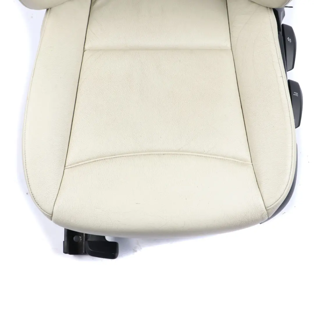 Front Left N/S Seat Leather Dakota Lemon Interior to BMW E90 E91 with Part number 6956383 BMW E90 E91 Front Left N/S Seat Leather Dakota Lemon Interior - SKU 6956383-1 - Part number 6956383