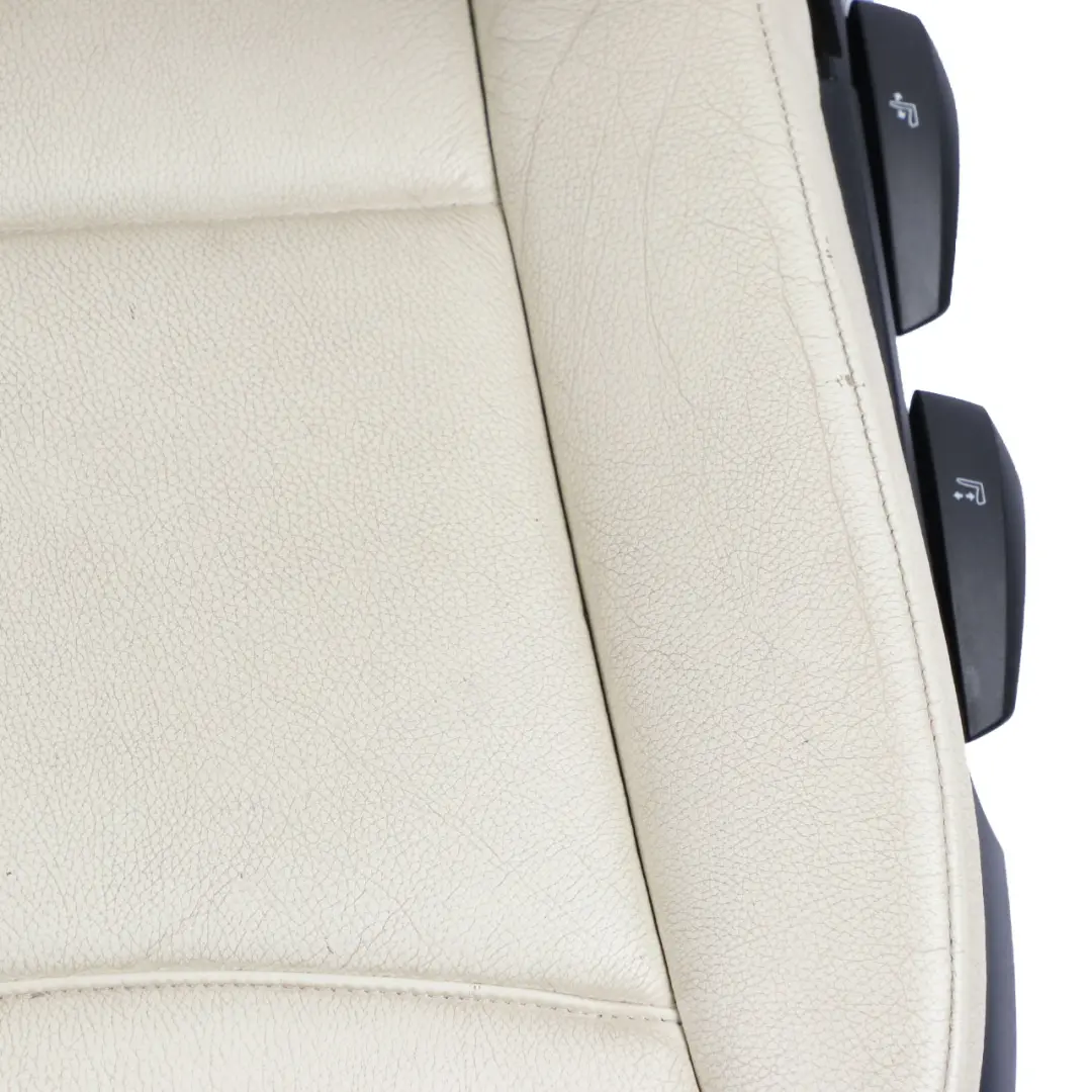 Front Left N/S Seat Leather Dakota Lemon Interior to BMW E90 E91 with Part number 6956383 BMW E90 E91 Front Left N/S Seat Leather Dakota Lemon Interior - SKU 6956383-1 - Part number 6956383