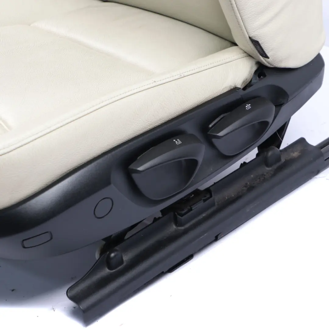 Front Left N/S Seat Leather Dakota Lemon Interior to BMW E90 E91 with Part number 6956383 BMW E90 E91 Front Left N/S Seat Leather Dakota Lemon Interior - SKU 6956383-1 - Part number 6956383