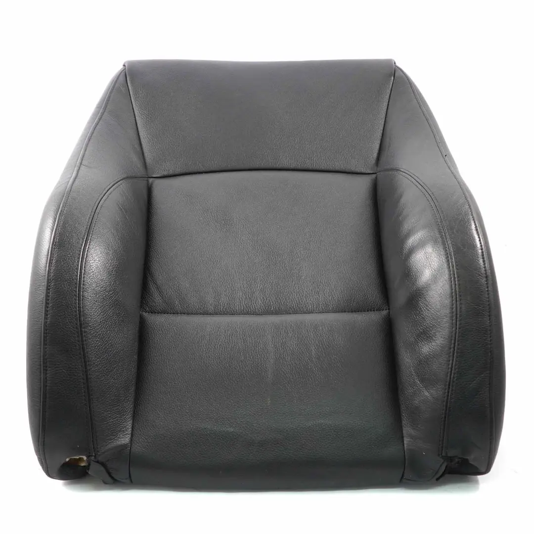 BMW E90 E91 Respaldo Asiento Delantero Izquierdo Calefactable Funda Cuero Negro - SKU 6956395 - Número de pieza 6956395