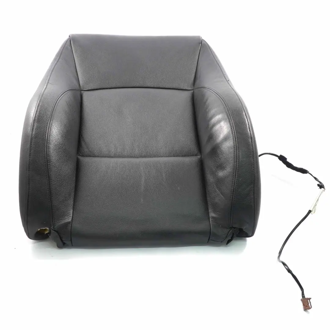  Sitzlehne BMW E90 E91 Vorne Links Beheizter Sport Sitzbezug Leder Schwarz - SKU 6956395 - Teilenummer 6956395