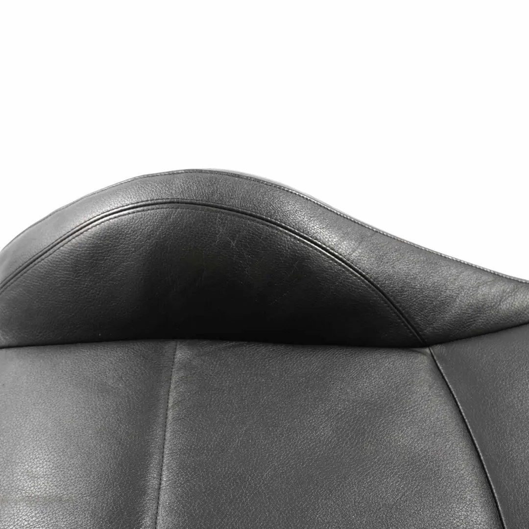 Seat Backrest BMW E90 E91 Front Left N/S Heated Sport Seat Cover Leather Black - SKU 6956395 - Part number 6956395