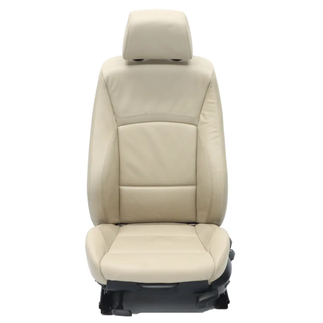 Asiento Delantero Izquierdo Beige Cuero Interior Lumbar para BMW E90 E91 M Sport con número de pieza 6956399 BMW E90 E91 M Sport Asiento Delantero Izquierdo Beige Cuero Interior Lumbar - SKU 6956399 - Número de pieza 6956399