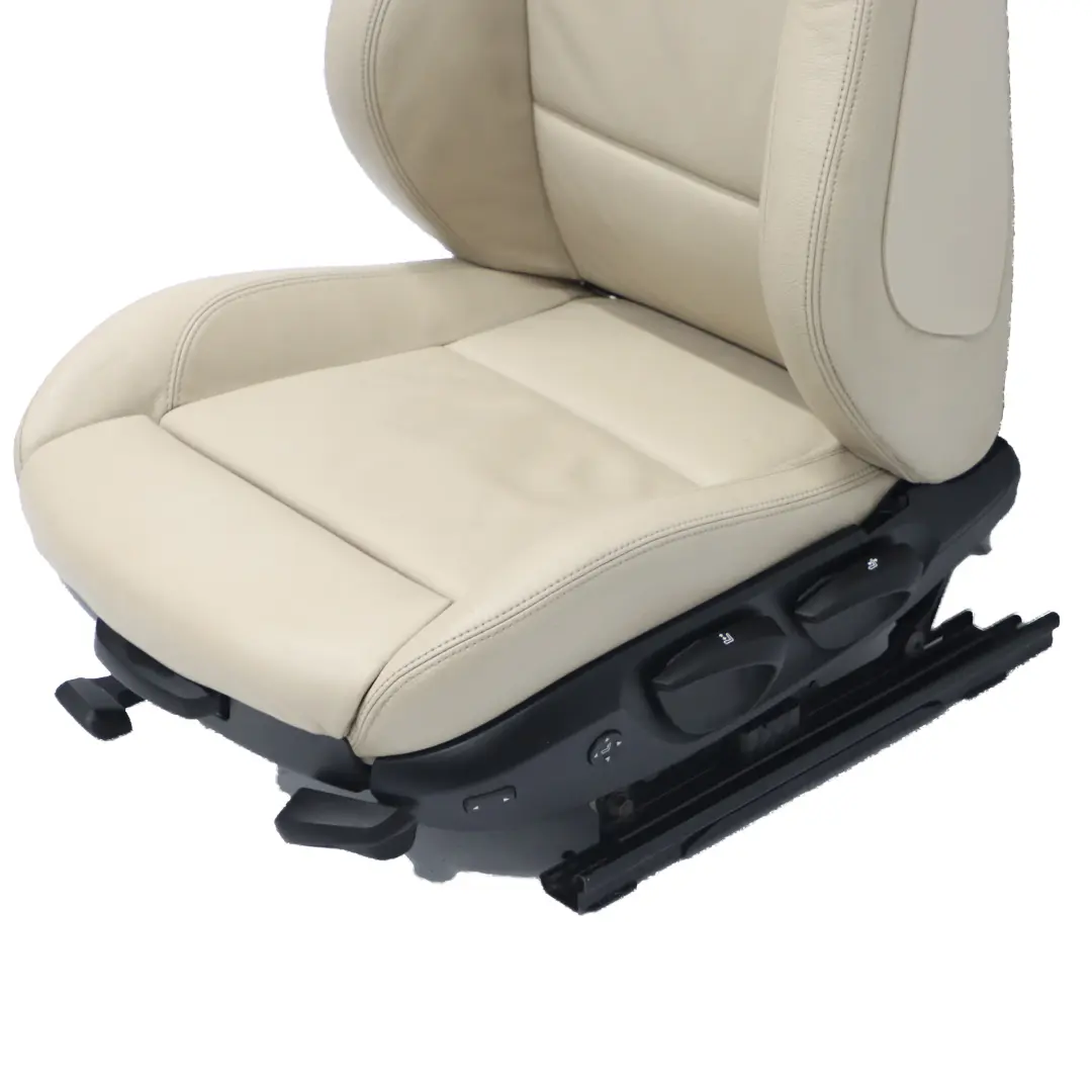 Asiento Delantero Izquierdo Beige Cuero Interior Lumbar para BMW E90 E91 M Sport con número de pieza 6956399 BMW E90 E91 M Sport Asiento Delantero Izquierdo Beige Cuero Interior Lumbar - SKU 6956399 - Número de pieza 6956399