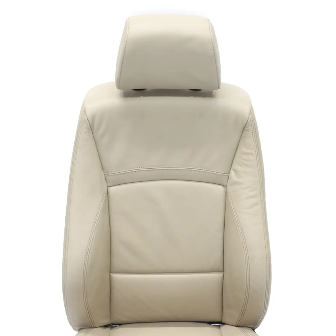 Asiento Delantero Izquierdo Beige Cuero Interior Lumbar para BMW E90 E91 M Sport con número de pieza 6956399 BMW E90 E91 M Sport Asiento Delantero Izquierdo Beige Cuero Interior Lumbar - SKU 6956399 - Número de pieza 6956399
