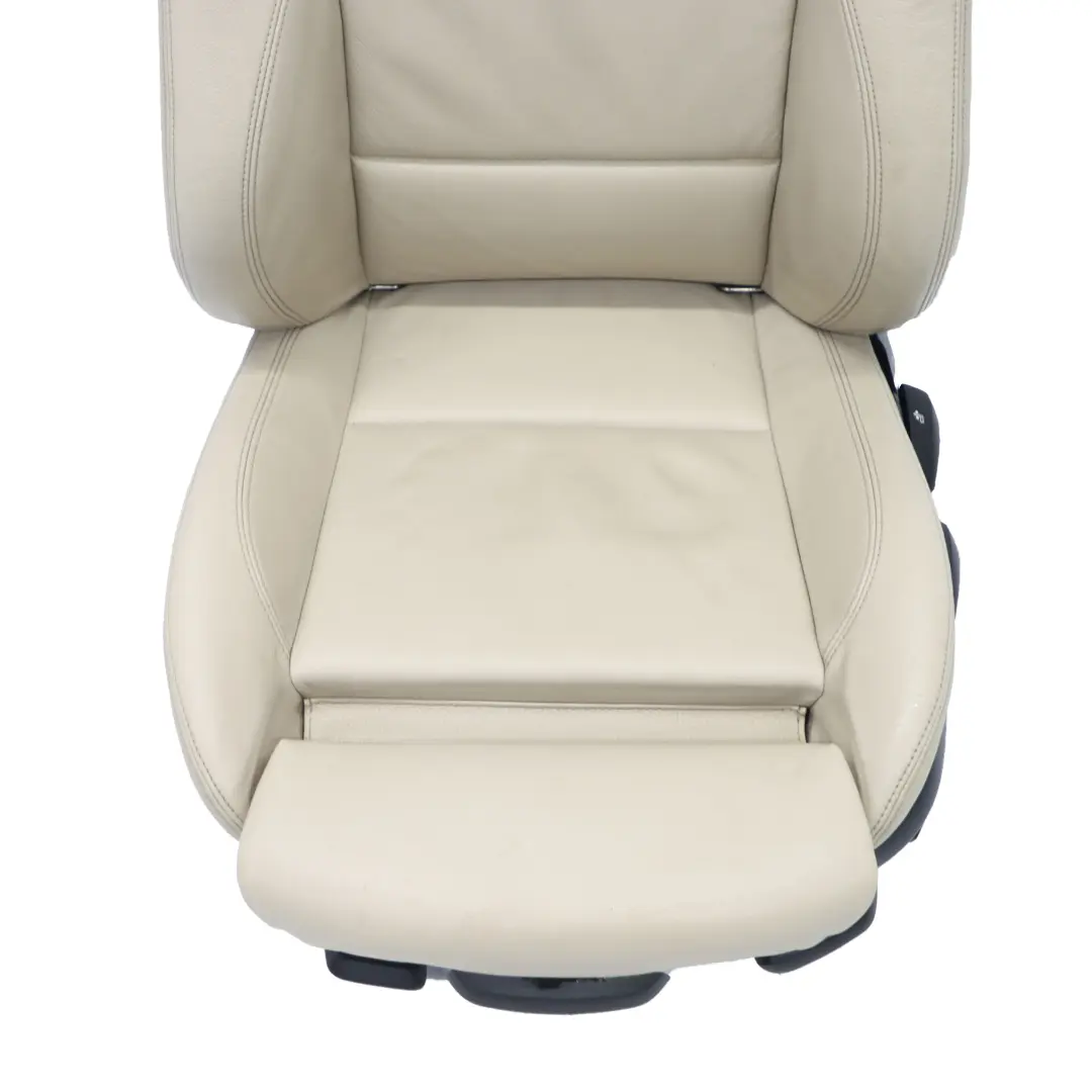 Przedni Lewy Fotel Beżowy Skóra Dakota Lumbar do BMW E90 E91 M Sport o numerze 6956399 BMW E90 E91 M Sport Przedni Lewy Fotel Beżowy Skóra Dakota Lumbar - SKU 6956399 - Numer Części 6956399