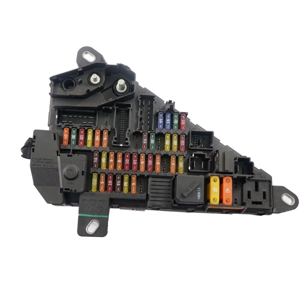 Distribution Fuse Relay Box to BMW E60 E61 E63 E64 Rear Power with Part number 6956505 BMW E60 E61 E63 E64 Rear Power Distribution Fuse Relay Box - SKU 6956505 - Part number 6956505