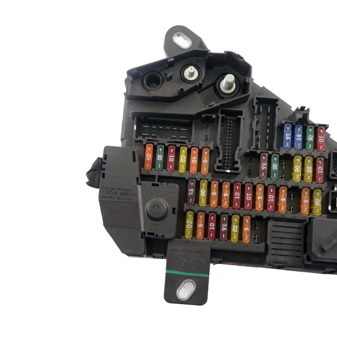 Distribución Energía Caja Fusibles Relé Trasero para BMW E60 E61 E63 E64 con número de pieza 6956505 BMW E60 E61 E63 E64 Distribución Energía Caja Fusibles Relé Trasero - SKU 6956505 - Número de pieza 6956505