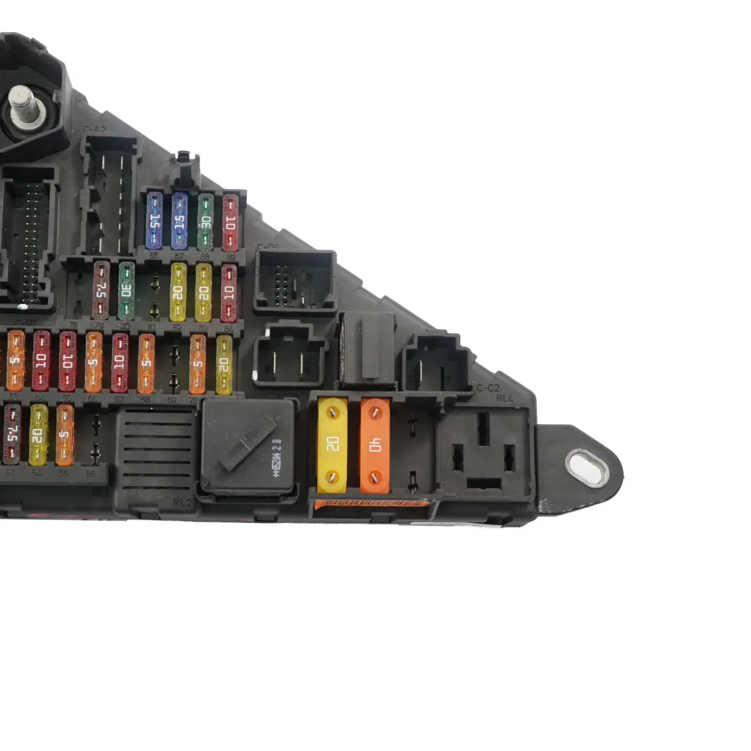 Distribución Energía Caja Fusibles Relé Trasero para BMW E60 E61 E63 E64 con número de pieza 6956505 BMW E60 E61 E63 E64 Distribución Energía Caja Fusibles Relé Trasero - SKU 6956505 - Número de pieza 6956505