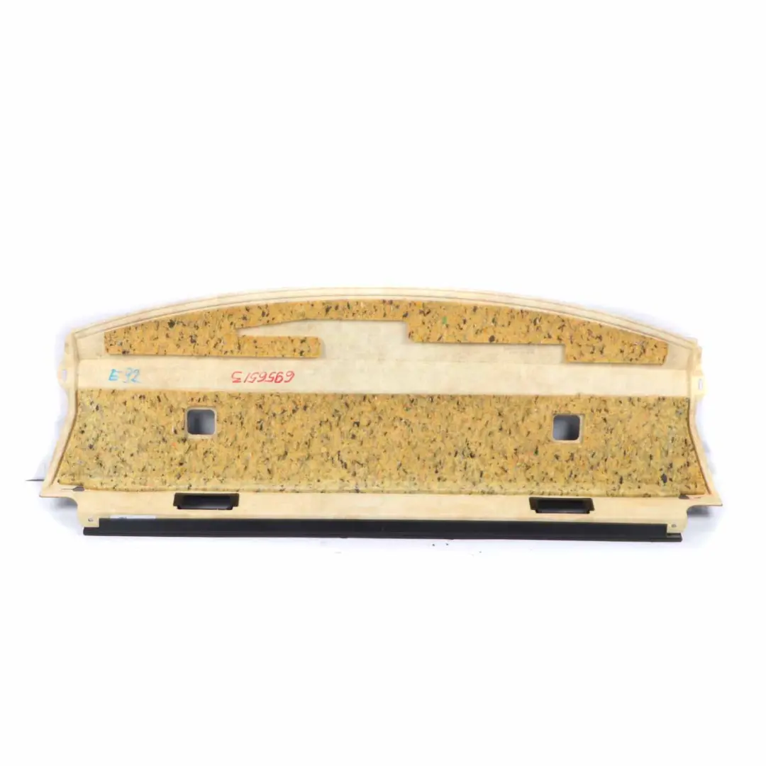 Półka tylna bagażnika schwarz do BMW E92 o numerze 51466956513 BMW E92 Półka tylna bagażnika schwarz - SKU 6956513 - Numer Części 51466956513