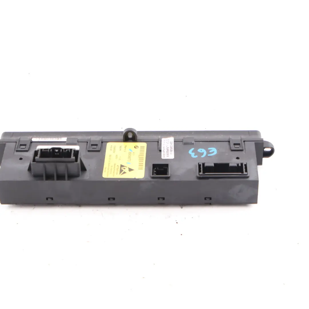BMW E63 Centre Console DTC PDC Parking Sensor Switch Panel Button Unit - SKU 6956670 - Part number 6956670