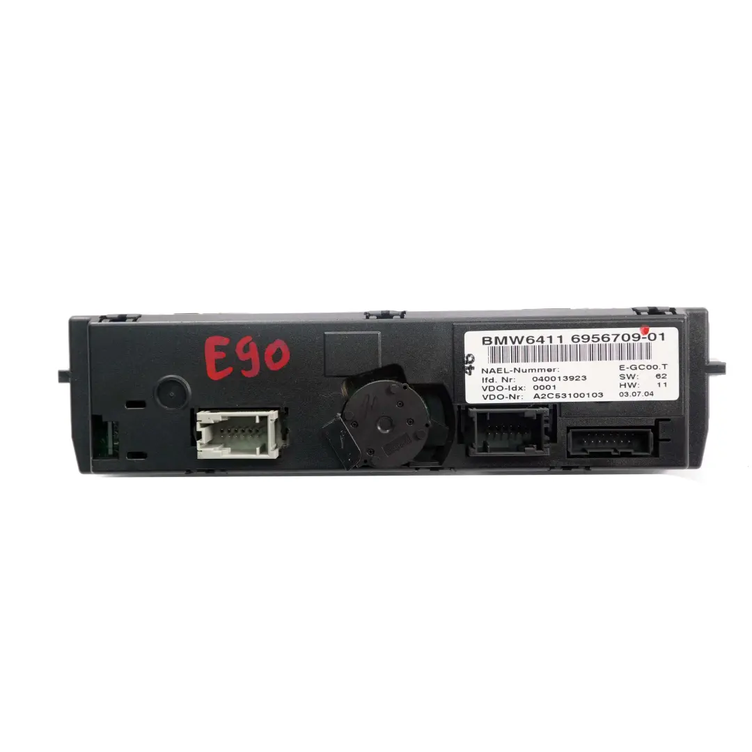 BMW 1 3 E87 E90 E91 Panel Climat Unite de Commande Climatisation Passer - SKU 6956709 - Numéro de pièce 6956709