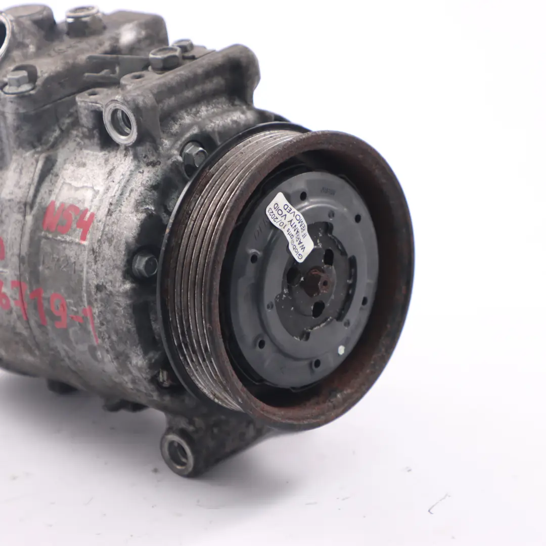 N54 135i 335i Compressore Aria Condizionata per BMW E82 E90 E91 E92 con numero di parte 6956719 BMW E82 E90 E91 E92 N54 135i 335i Compressore Aria Condizionata - SKU 6956719-1 - Numero di parte 6956719
