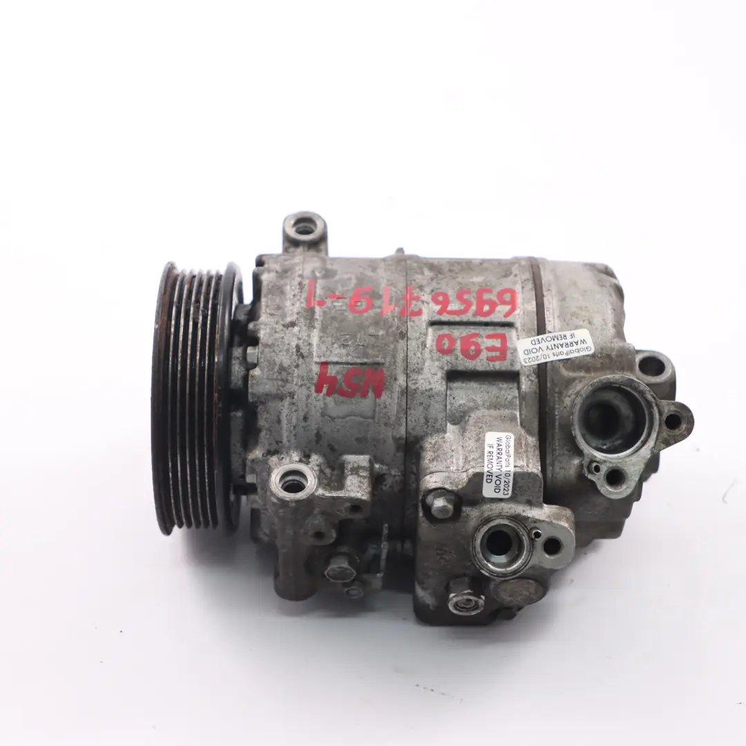 N54 135i 335i Compressore Aria Condizionata per BMW E82 E90 E91 E92 con numero di parte 6956719 BMW E82 E90 E91 E92 N54 135i 335i Compressore Aria Condizionata - SKU 6956719-1 - Numero di parte 6956719