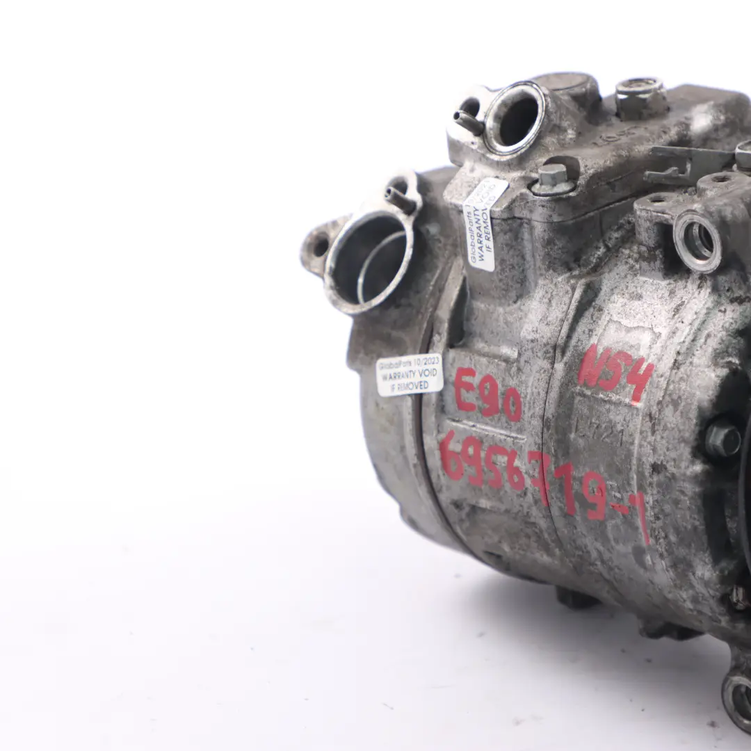 N54 135i 335i Compressore Aria Condizionata per BMW E82 E90 E91 E92 con numero di parte 6956719 BMW E82 E90 E91 E92 N54 135i 335i Compressore Aria Condizionata - SKU 6956719-1 - Numero di parte 6956719