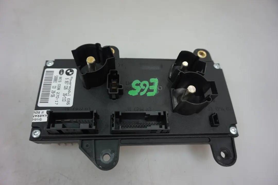 BMW E65 E66 Unidad de control de potencia módulo ECU - SKU 6957026 - Número de pieza 6957026