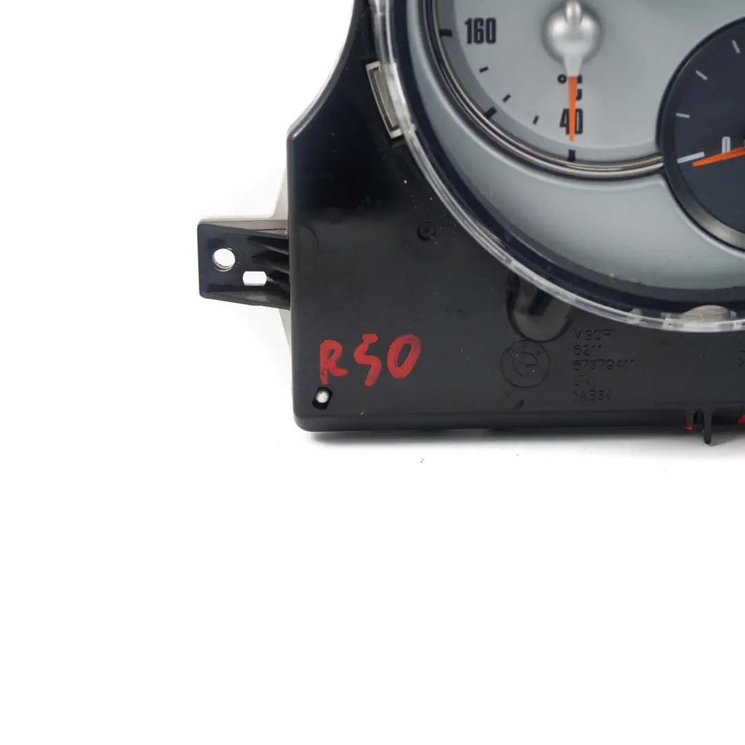 Instrument Cluster MINI R50 R52 Oil Pressure Fuel Level Chrome Package to  with Part number 6957301  Instrument Cluster MINI R50 R52 Oil Pressure Fuel Level Chrome Package - SKU 6957301-1 - Part number 6957301