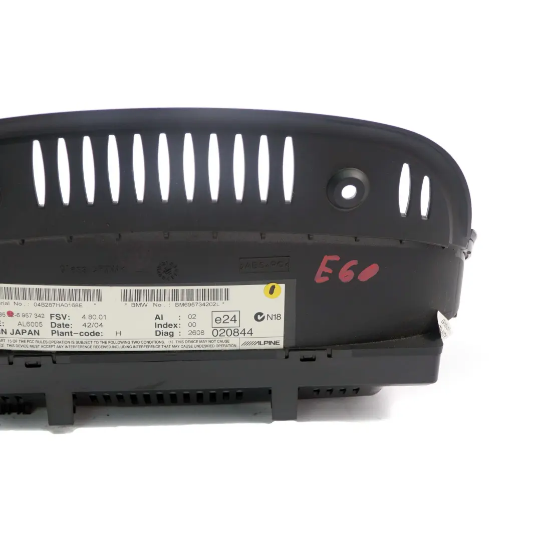 BMW E60 E63 Pantalla De navegacion a bordo 6,5" - SKU 6957342 - Número de pieza 6957342