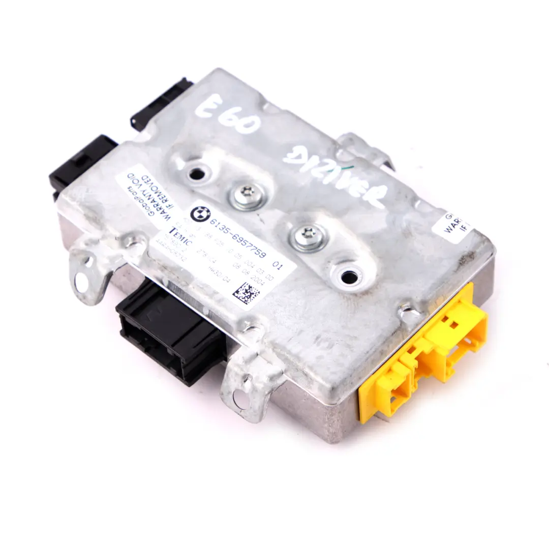 Module De Contrôle L'airbag De La Porte Côté Conducteur pour BMW E60 E61 E63 à propos du numéro de pièce 6957759 BMW E60 E61 E63 Module De Contrôle L'airbag De La Porte Côté Conducteur - SKU 6957759 - Numéro de pièce 6957759