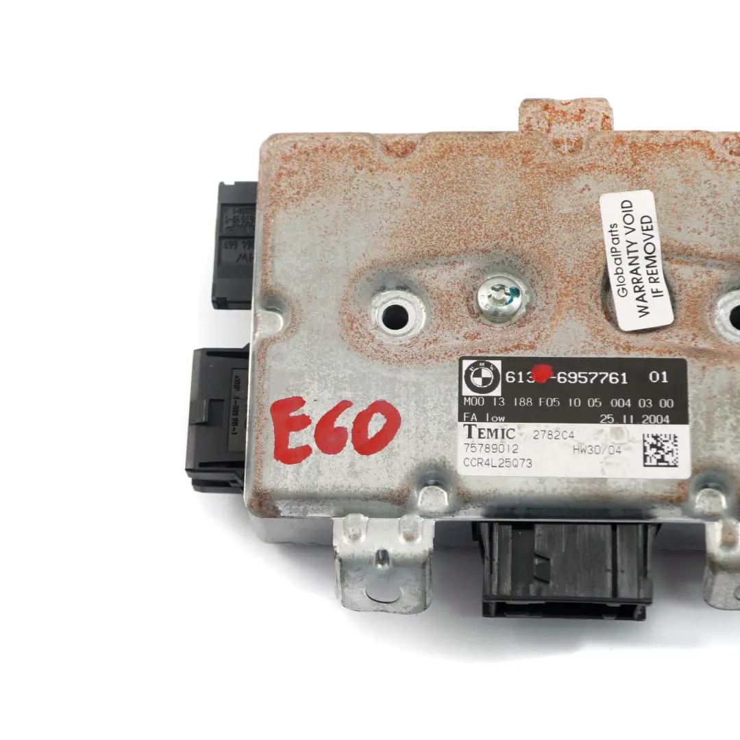 BMW 5 6 Series E60 E61 E63 Passenger Door Airbag Control Module - SKU 6957761 - Part number 6957761